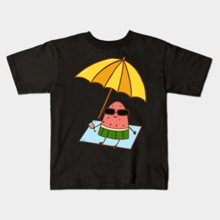 Happy summer watermelon Kids T-Shirt